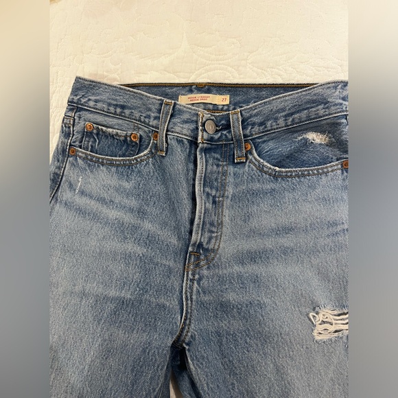 Levi’s Wedgie Straight Jeans, size 27 - Picture 3 of 4